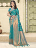 Shree Shyam Fashion Silk Sky Blue Saree - Distacart