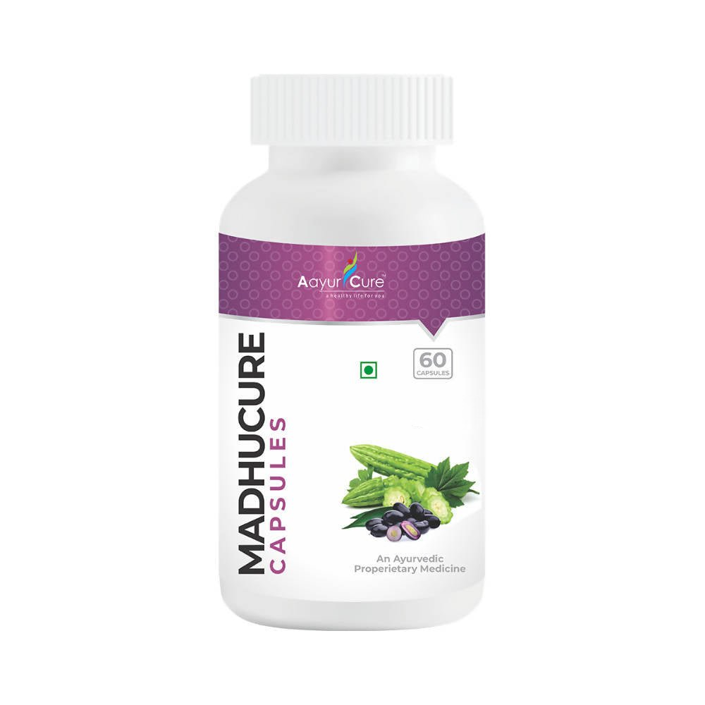 Aayur Cure Madhucure Capsules - Distacart