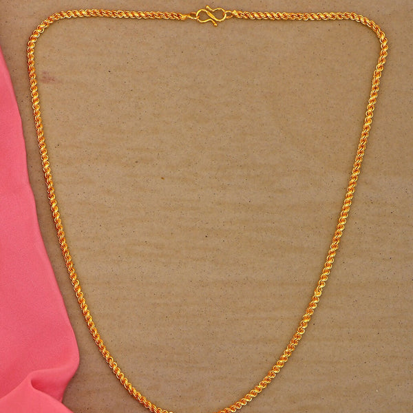 Joban Fashion Women Brass Golden Neck-Chain - Distacart