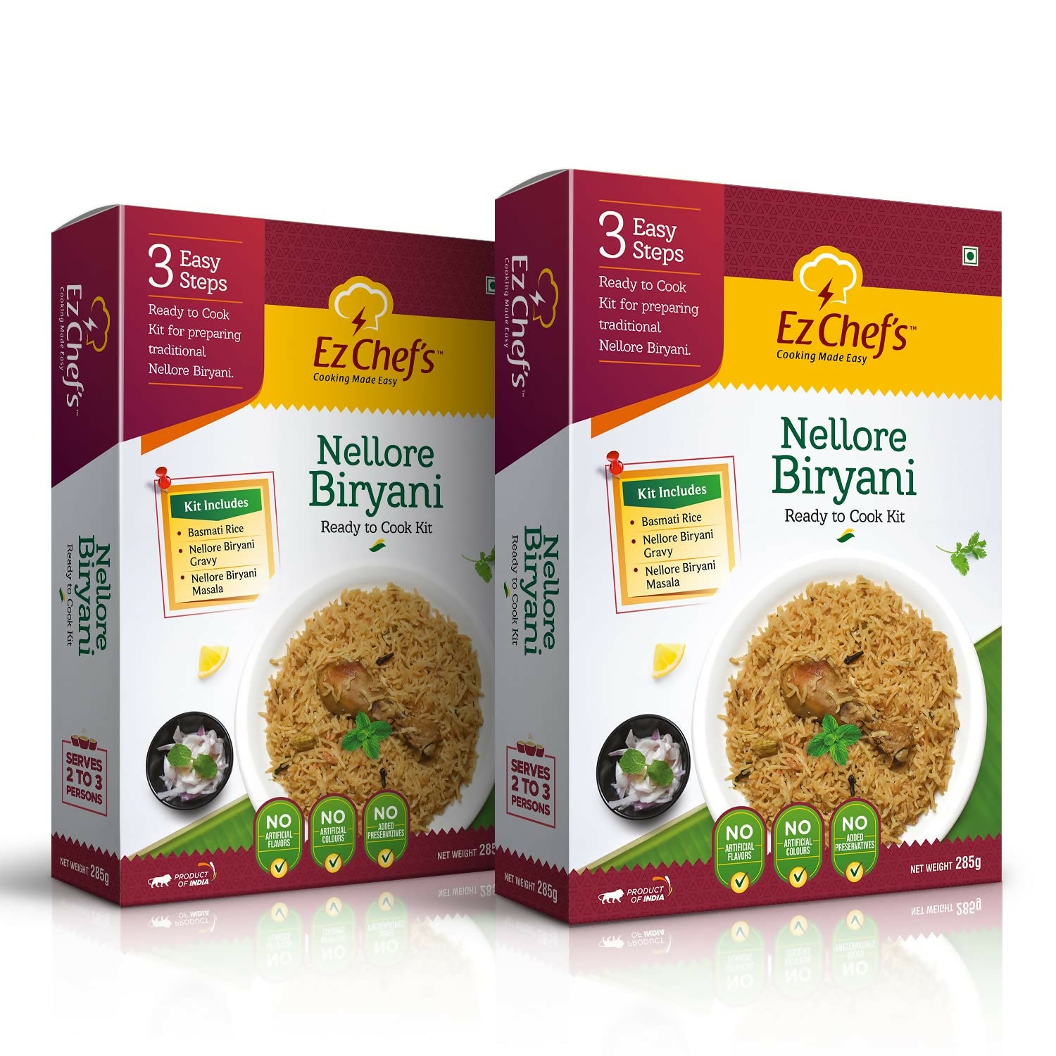 Ez Chef's Nellore Biryani Kit (Andhra Biryani) - Andhra's Famous Biryani - Distacart
