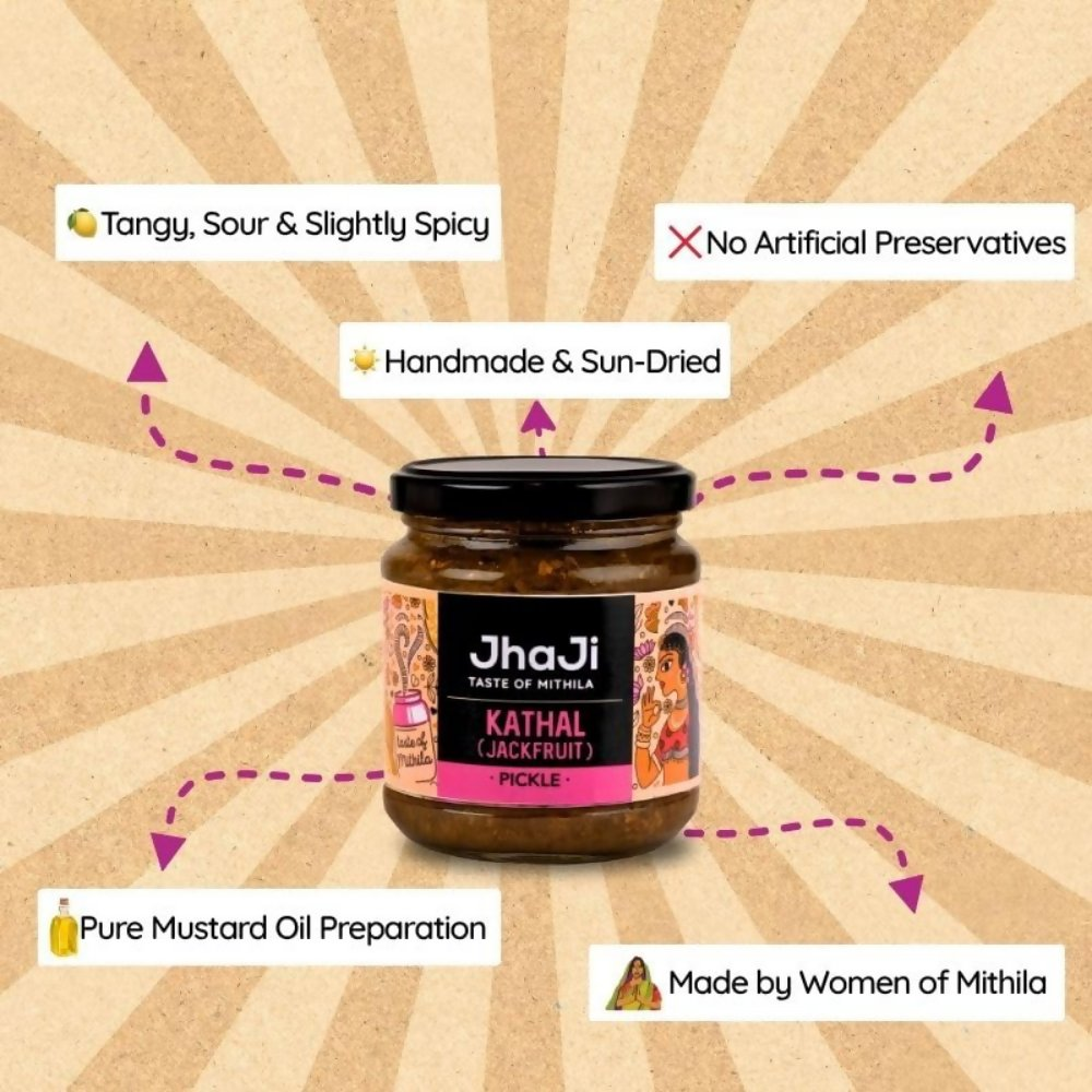 Jhaji Store Homemade Kathal ka Achar (Jackfruit) Pickle - Distacart