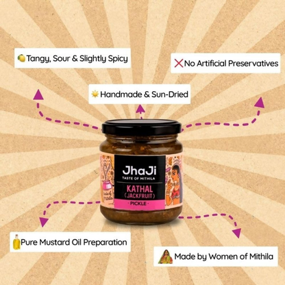 Jhaji Store Homemade Kathal ka Achar (Jackfruit) Pickle - Distacart