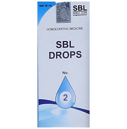 SBL Homeopathy Drops No. 2 - Distacart
