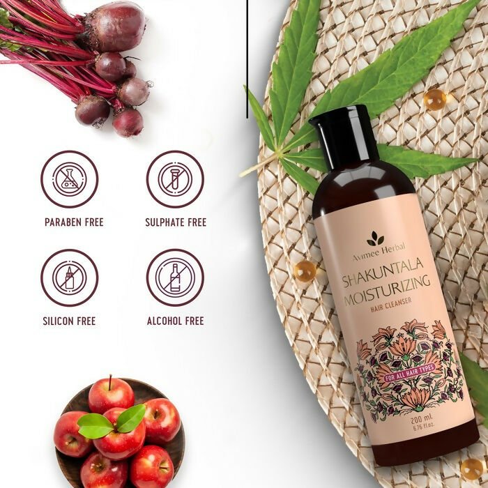 Avimee Herbal Shakuntala Moisturizing Hair Cleanser - Distacart