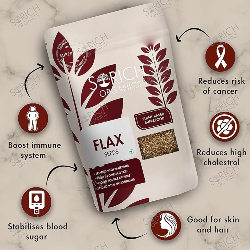 Sorich Organics Raw Flax Seeds & Pumpkin Seeds - Distacart