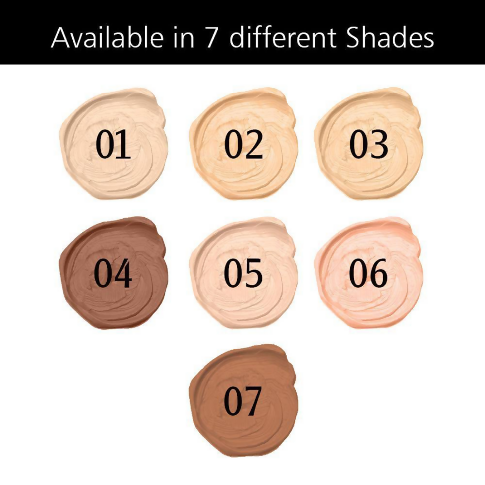 Keya Seth Aromatherapy Professional Compact Cream Foundation - Shade 7 - Distacart