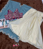 Thumbnail for Anaita Maroon Chinon Readymade Shrug Suit with Embroidery Sequence Work - Distacart
