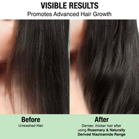 Thumbnail for Nykaa Naturals Rosemary & Naturally Derived Niacinamide Shampoo + Mask Hair Growth - Distacart