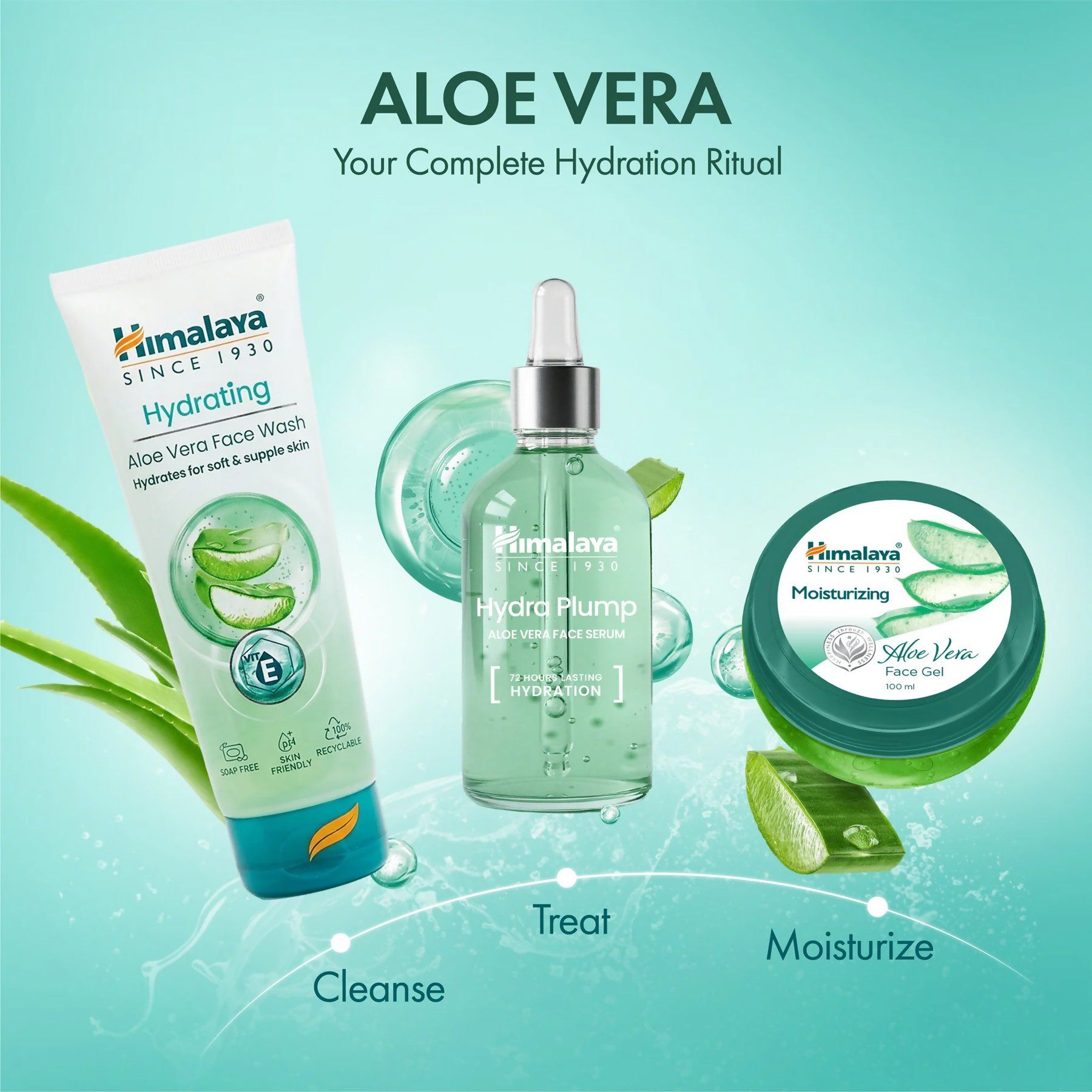 Himalaya Herbals Hydra Plump Aloe Face Serum - Dista