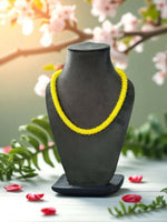 Thumbnail for Inhanns Noor-E-Jalwa – Handmade Crystal Bead Necklace -Adjustable - Lemon Yellow - Distacart