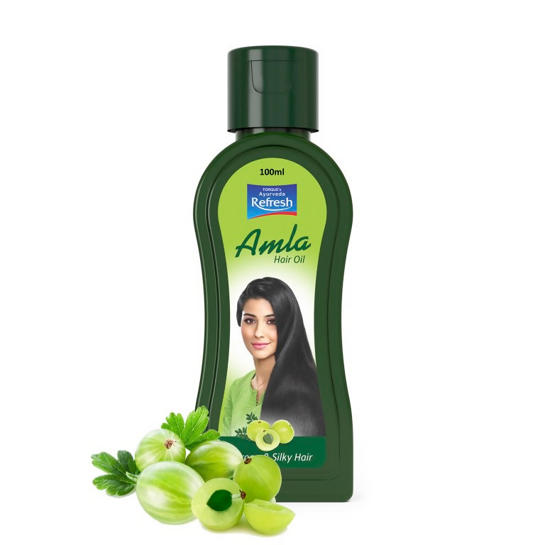 Torque's Refresh Amla Hair Oil For Strong, Long And Thick Hair - Distacart