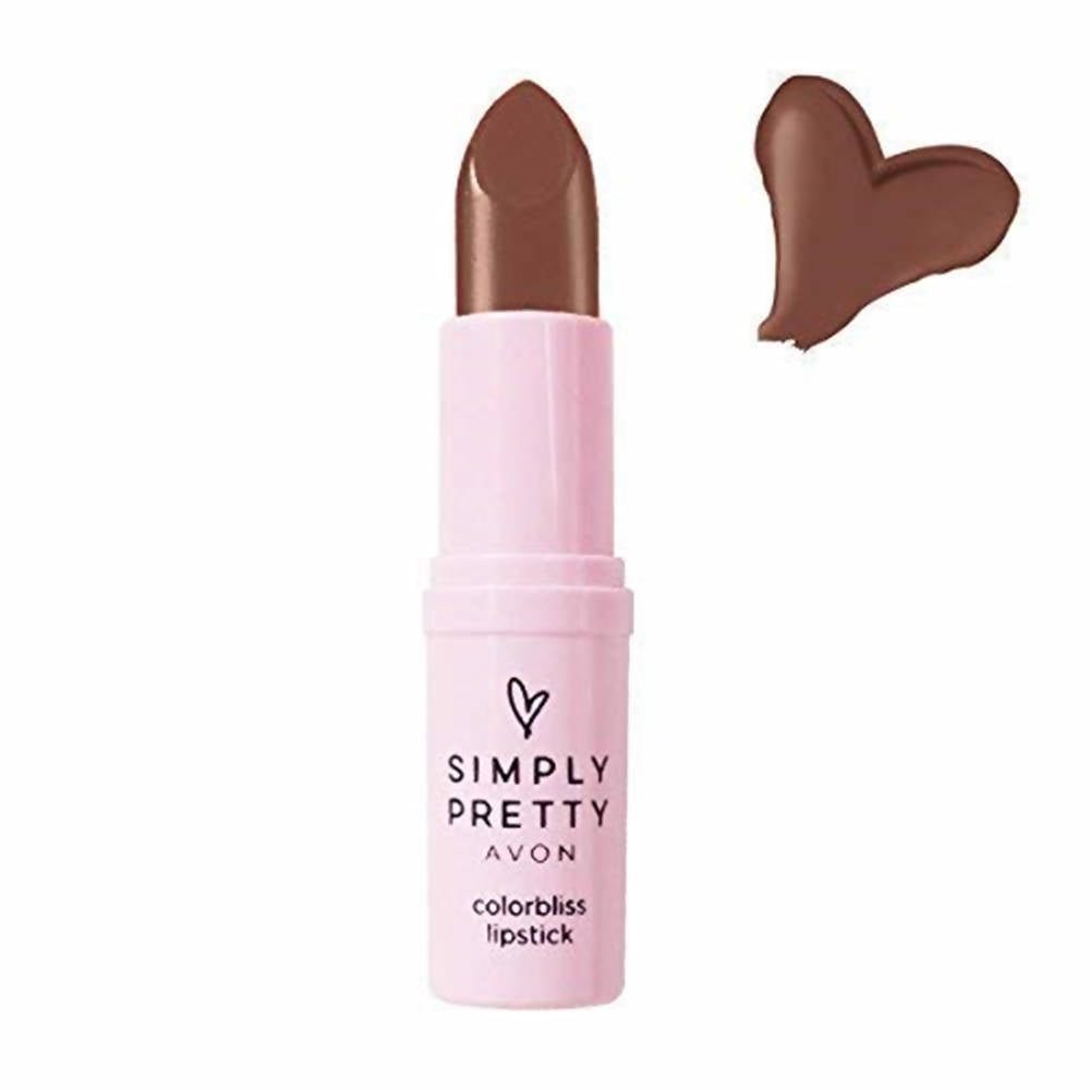 Avon Simply Pretty Colorbliss Lipstick - Coffee Bean - Distacart