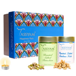 Thumbnail for Tassyam Organics Dry Fruit Set - Salted Cashew and Pistachios - Distacart
