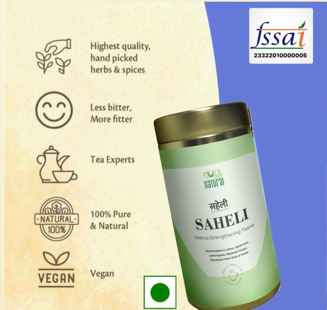 Shuddh Natural Women Wellness Tea Saheli Floral Tea - Distacart