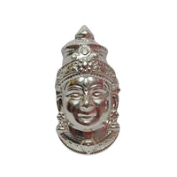 Thumbnail for Bhakti Minds Silver Plated Goddess Lakshmi Devi Face/Mukhota - Distacart