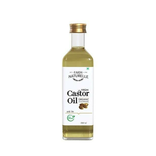 Farm Naturelle Pressed Castor Oil – Natural Care for Glowing Skin & Healthy Hair