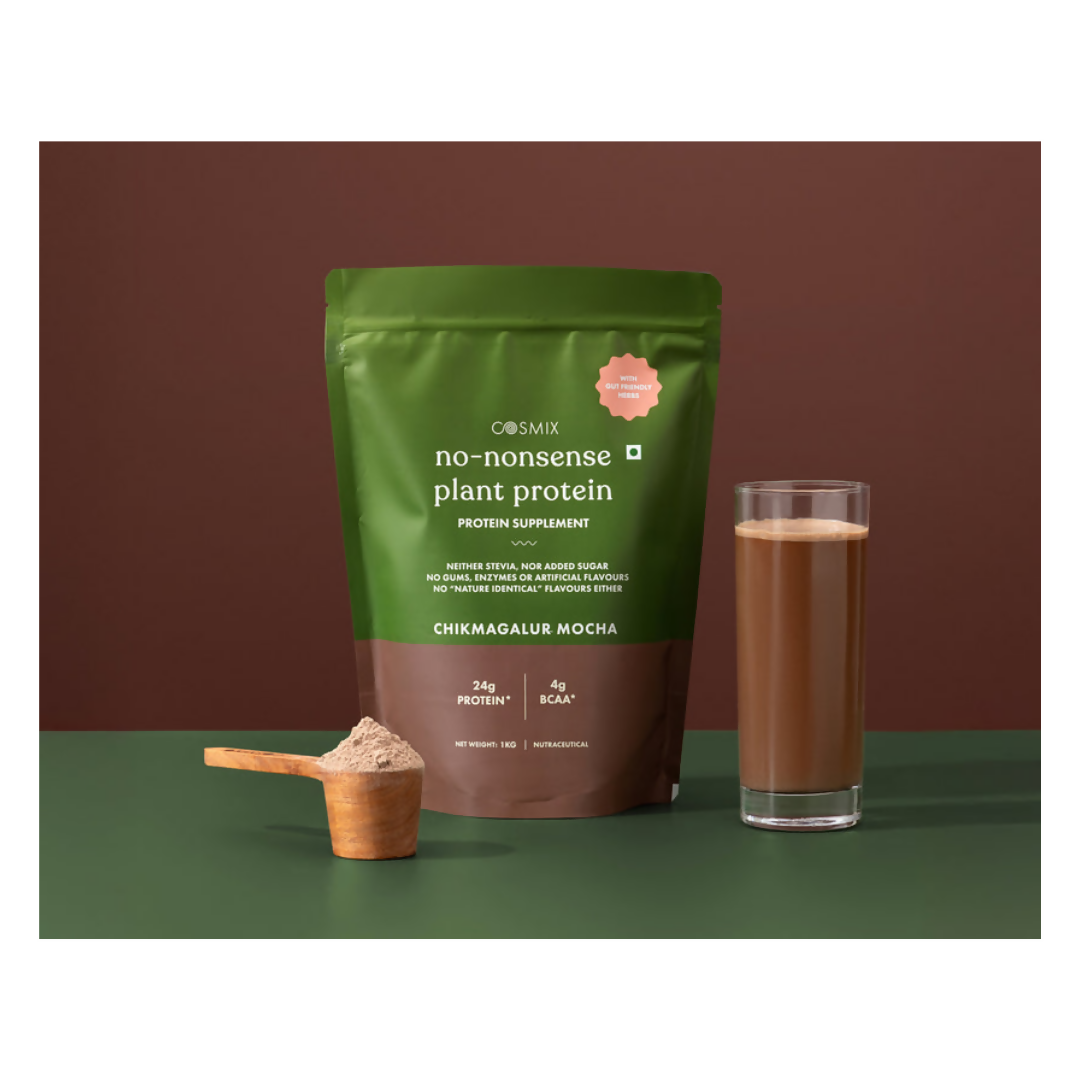 Cosmix No Nonsense Plant Protein Chikmagalur Mocha - Distacart