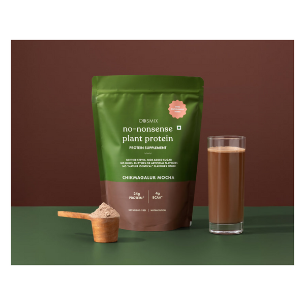 Cosmix No Nonsense Plant Protein Chikmagalur Mocha