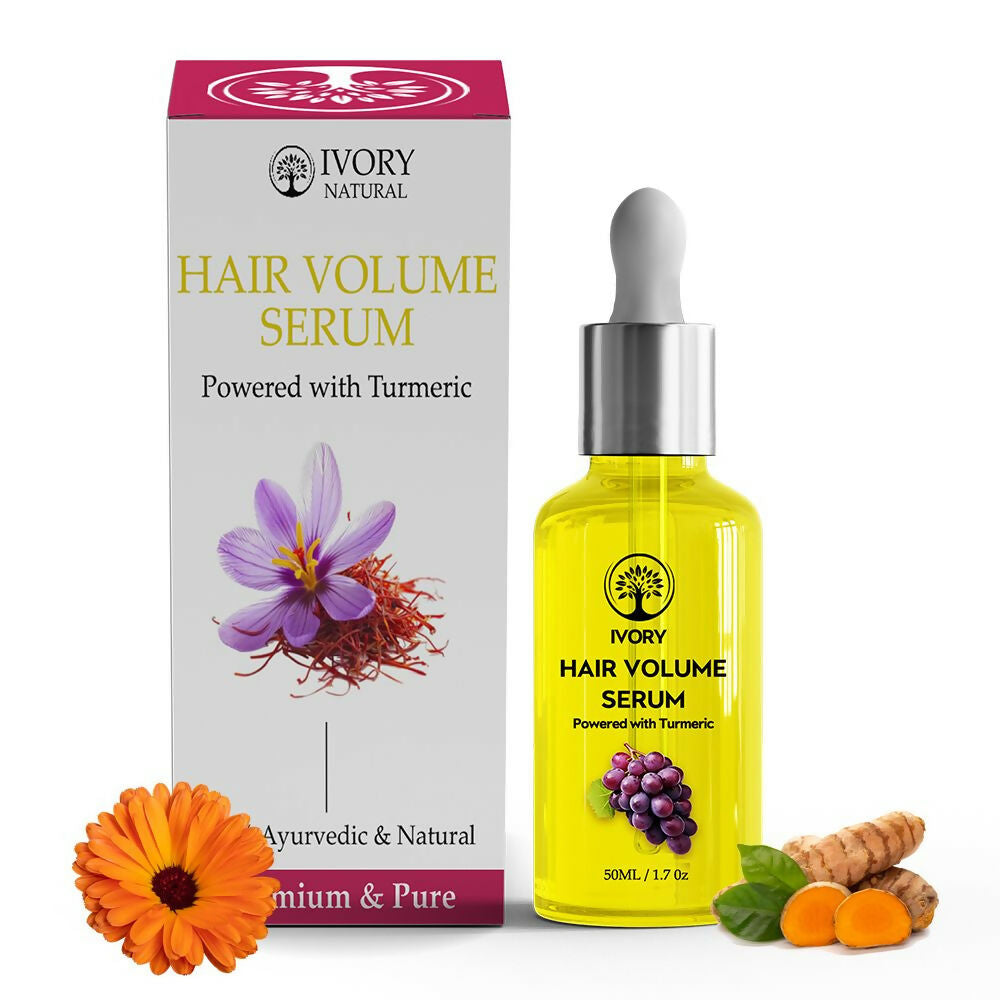 Ivory Natural Hair Volume Serum For Hair Thinning And Healthier Growth - Distacart