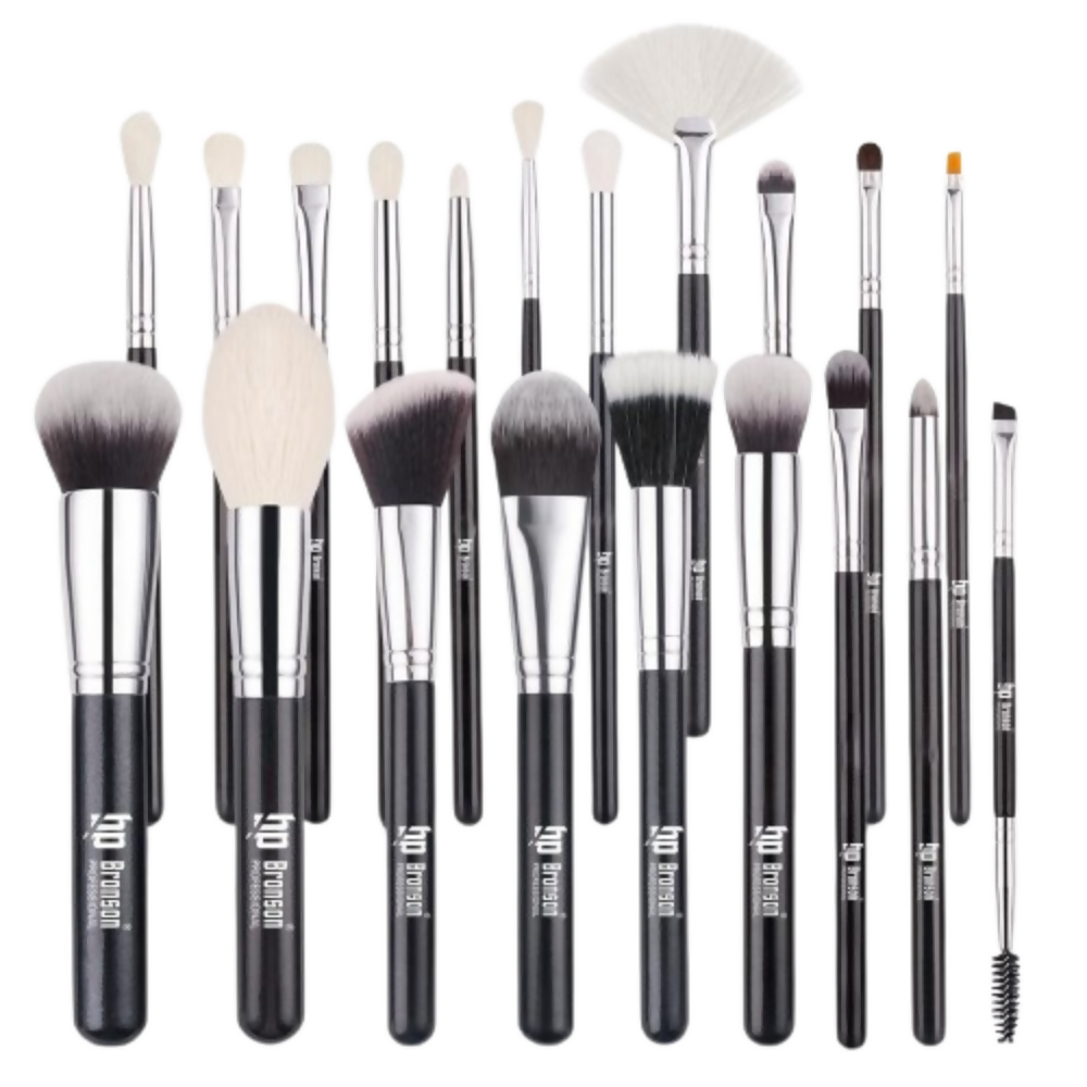 Bronson Professional 20Pc Face & Eyes Makeup Brushes set - Dista