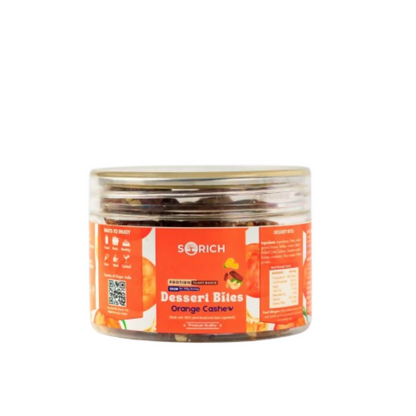 Sorich Organics Orange Cashew Bites - Distacart