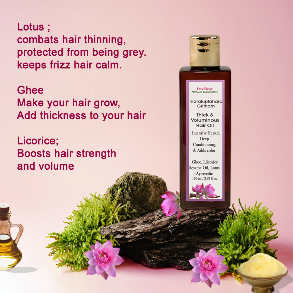Ayurvedic Head Massage oilwith Indralupdhara Ghritam