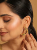 Nuyug 22K Gold Plated Pink Lunar Earrings - Distacart