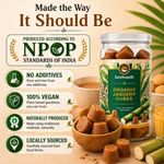 Thumbnail for GeoSvasth Organic Jaggery Cubes - Dista
