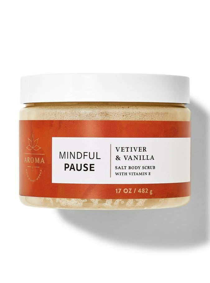 Bath & Body Works Vetiver Vanilla Salt Body Scrub - Distacart