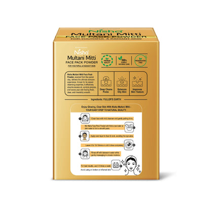 Nisha Multani Mitti for Face | Skin Brightening Face Pack - Distacart