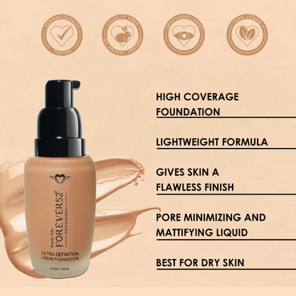 Daily Life Forever52 Ultra Definition Liquid Foundation - FLF015 Pecan - Distacart