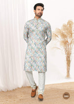 Thumbnail for Joban Fashion Men's multicolor Cotton printed Kurta Pyjama set - Distacart