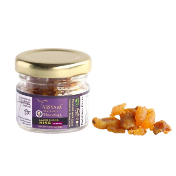 Tassyam Organics Laxmi Chand Strong Raw Hing Crystals - Distacart