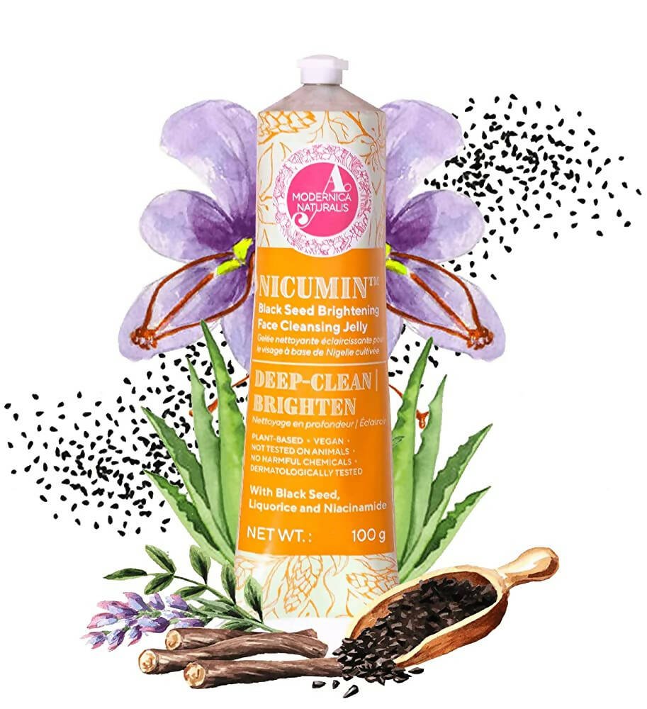 A. Modernica Naturalis Nicumin Black Seed Brightening Face Cleansing Jelly - Distacart