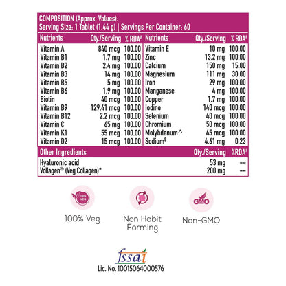 HK Vitals Multivitamin Plus Women Tablets - Distacart