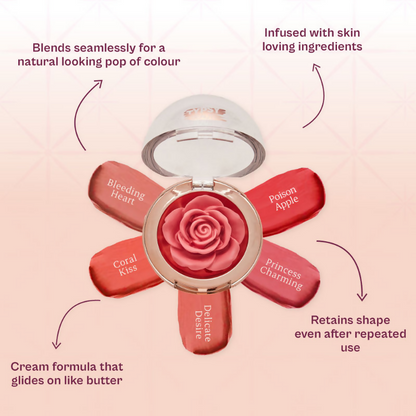 Typsy Beauty Enchanted Garden Rose Blush - Delicate Desire 04 - Distacart