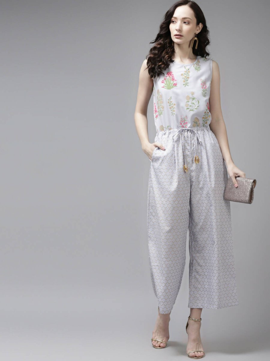 Ahalyaa Women's wear trendy Jumpsuit - Blue - Distacart