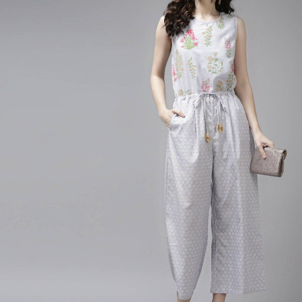 Ahalyaa Women's wear trendy Jumpsuit - Blue - Distacart
