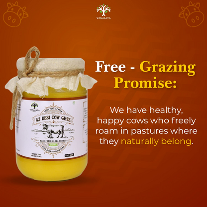 Vanalaya A2 Desi Cow Ghee Prepared By Traditional Bilona Method - Distacart