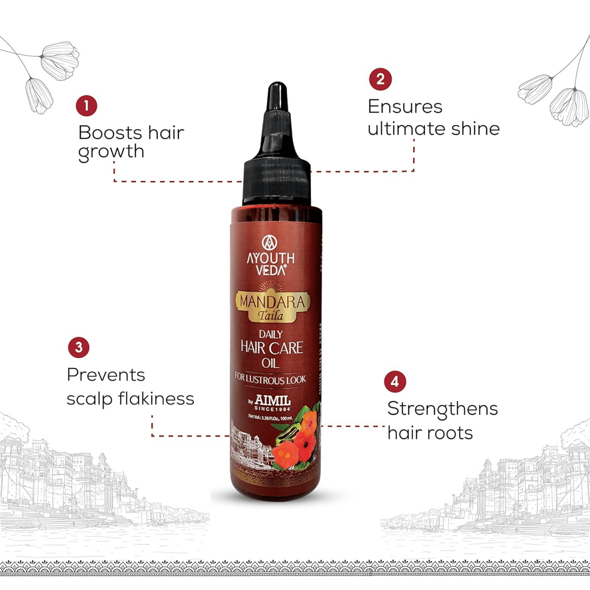 Ayouthveda Mandara Taila - Distacart