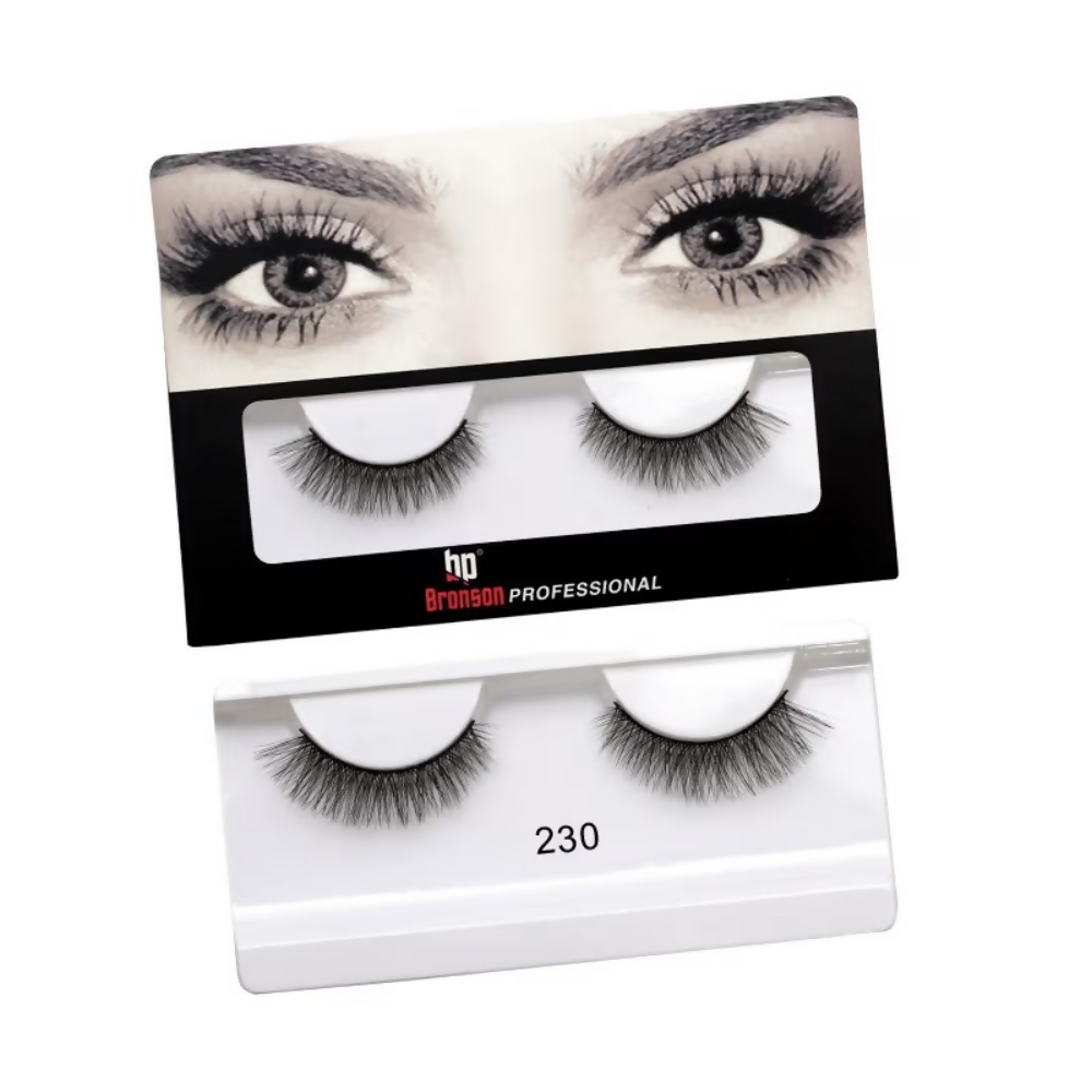Bronson Professional 3D Effect Long and Natural Look False Eyelashes - 230 - Dista