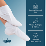 Thumbnail for Bake AHA + BHA Peeling & Exfoliating Foot Mask