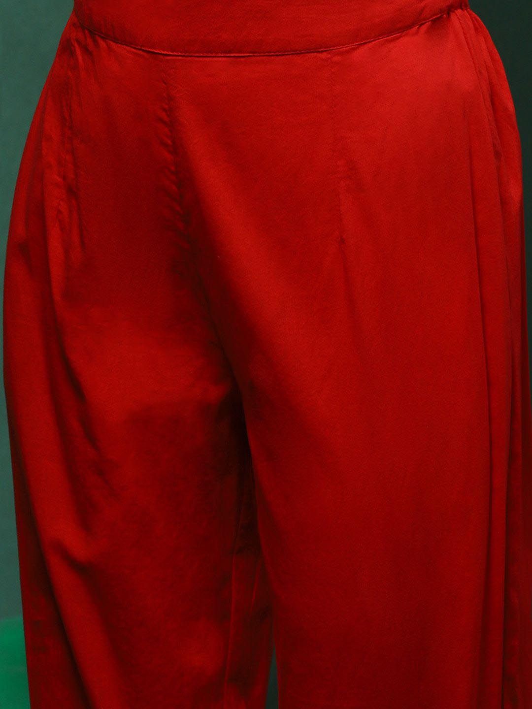 Sangria Printed Kurta & Trouser With Dupatta