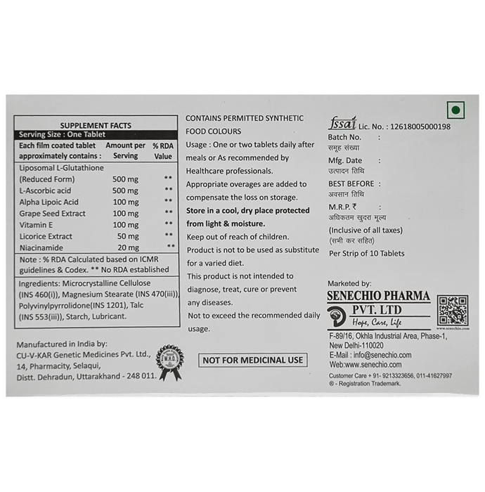 Glu-Cell + Plus Tablets - Distacart