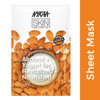 Thumbnail for Nykaa Skin Secrets Indian Rituals Almond + Yogurt Sheet Mask For Revitalized & Nourished Skin - Distacart