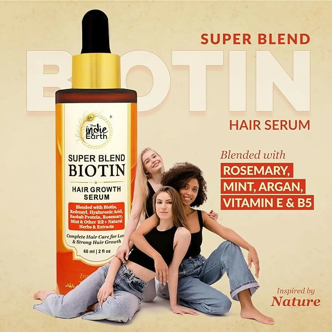 The Indie Earth The Indie Earth Rosemary Mint Biotin Hair Serum - Distacart