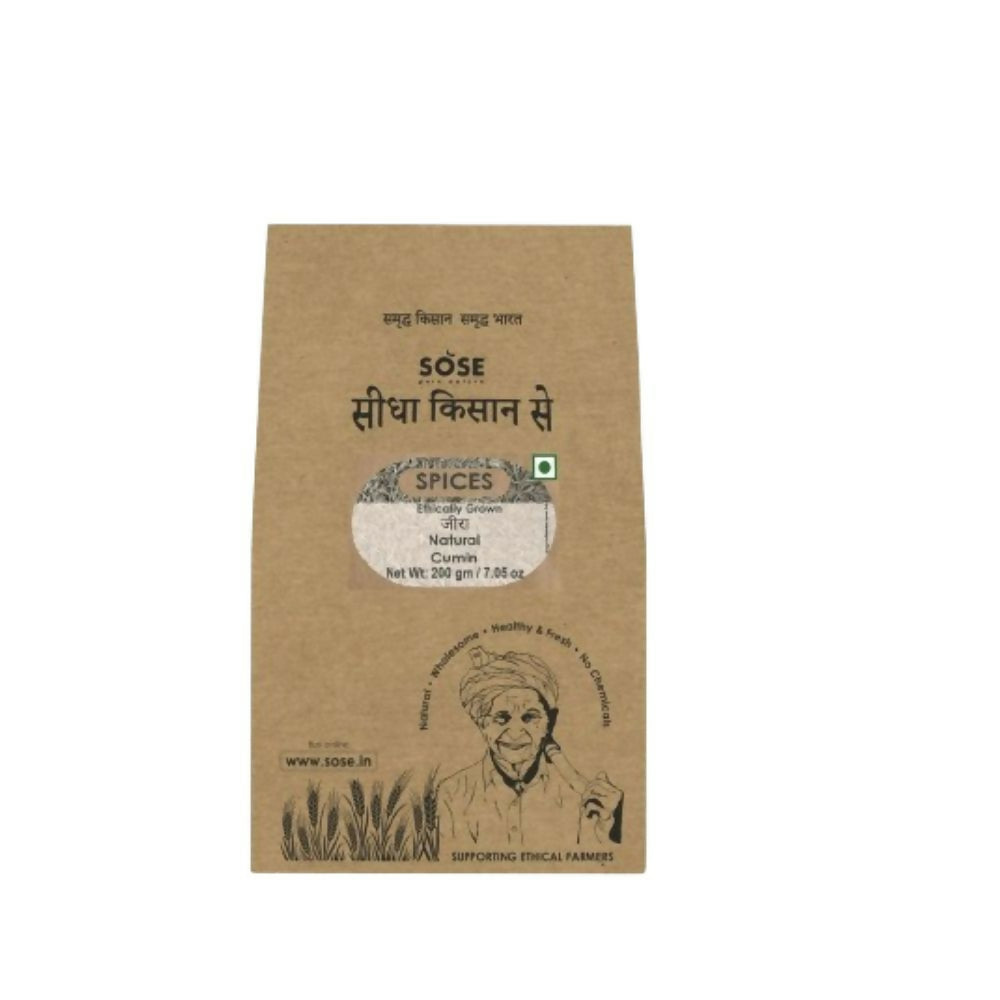 Gir Sidha Kisan Se Natural Cumin Whole (Jira) - Distacart