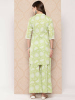 Thumbnail for Ahalyaa Women's Traditional Wear Co-ods - Pista Green - Distacart
