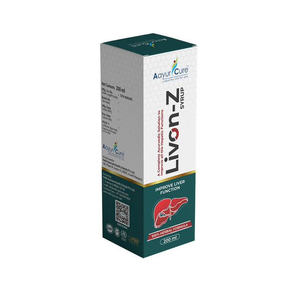 Aayur Cure Livon-Z Syrup - Distacart