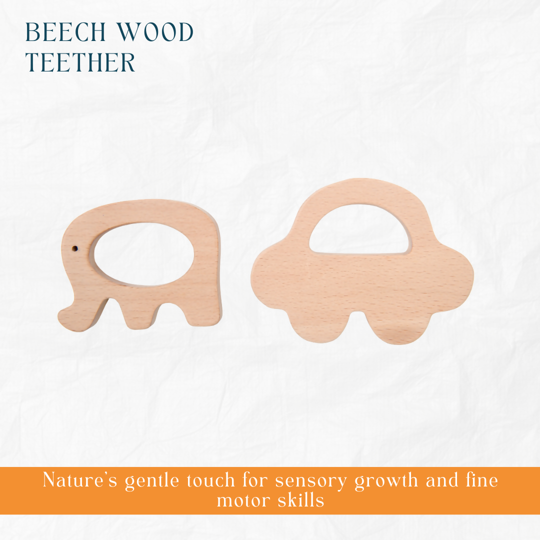 New Born Gift - Blanket, Zebra, Elephant Teether and Car Teether 5